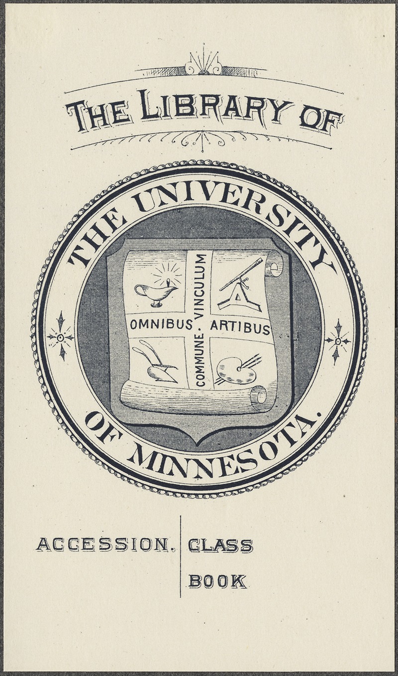 Anonymous - University of Minnesota Libraries