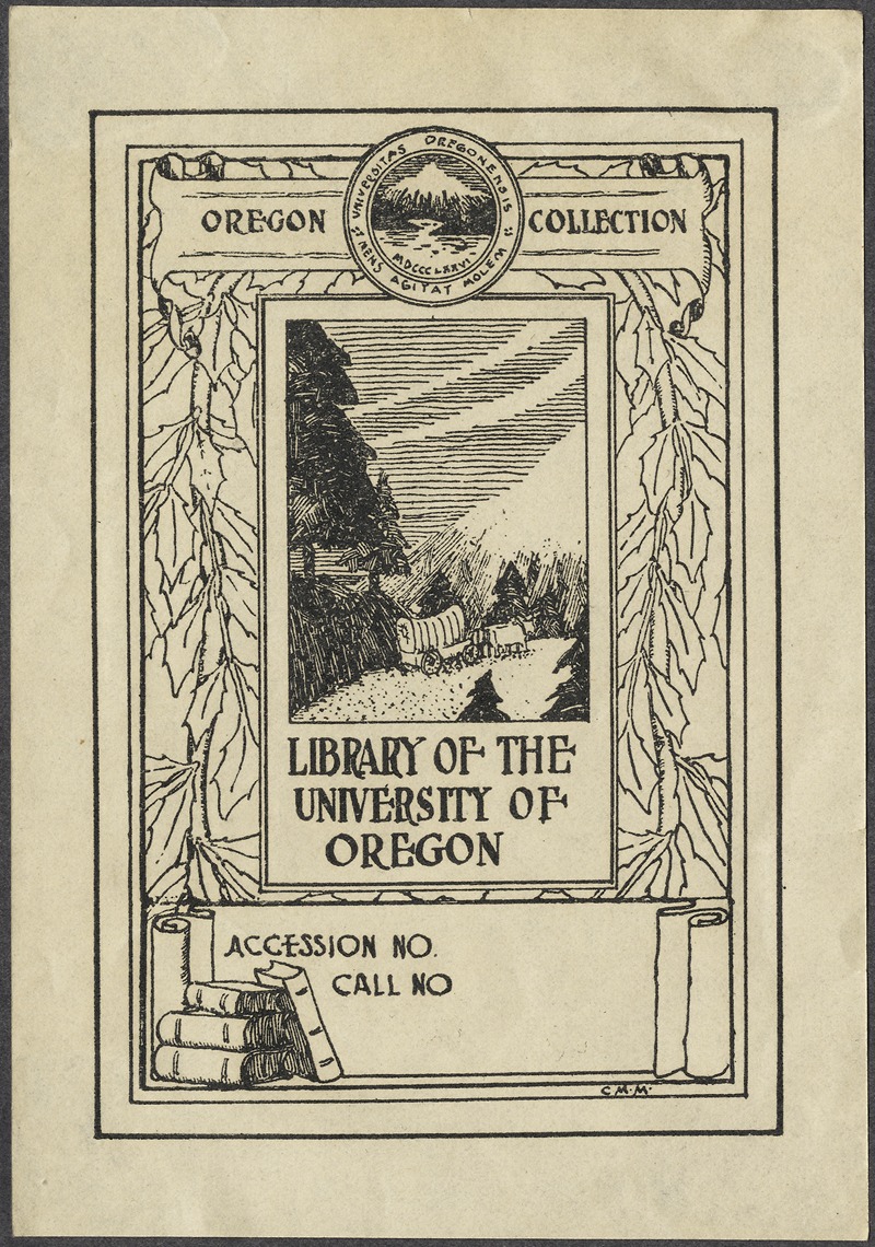 Anonymous - University of Oregon Library