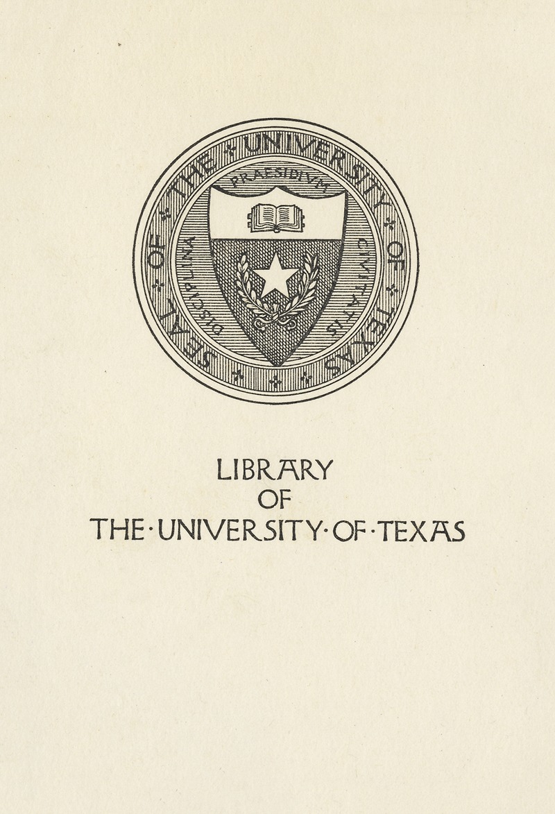 Anonymous - University of Texas Library