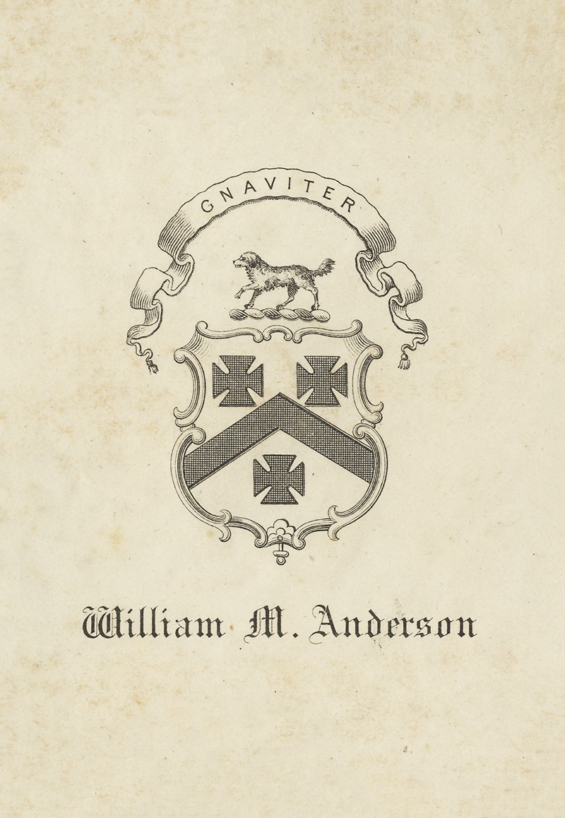 Anonymous - William M. Anderson