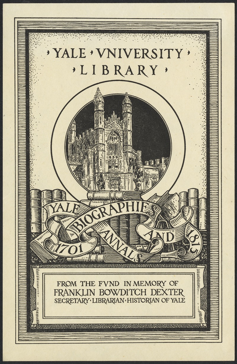 Anonymous - Yale University Library