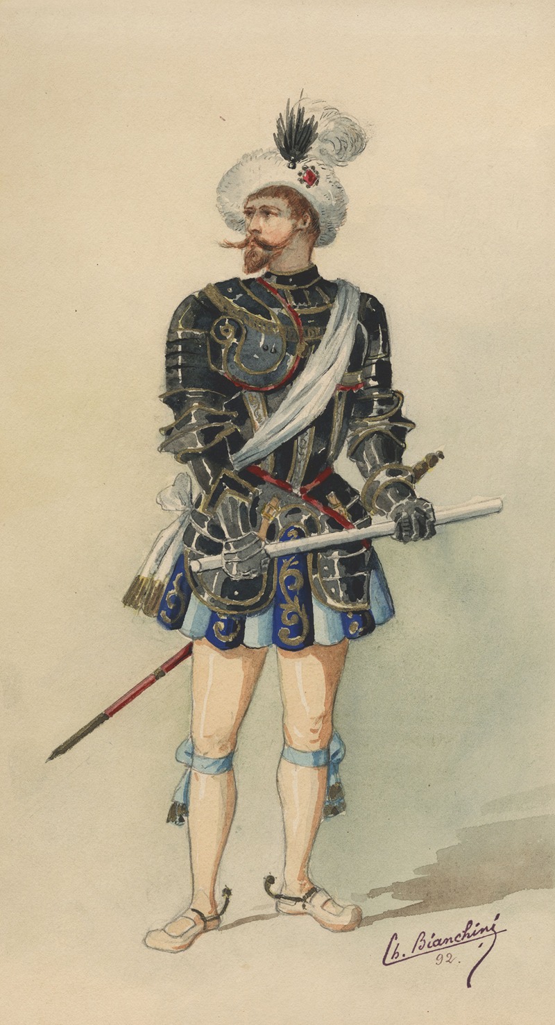 Charles Bianchini - Historical costumes Pl.11