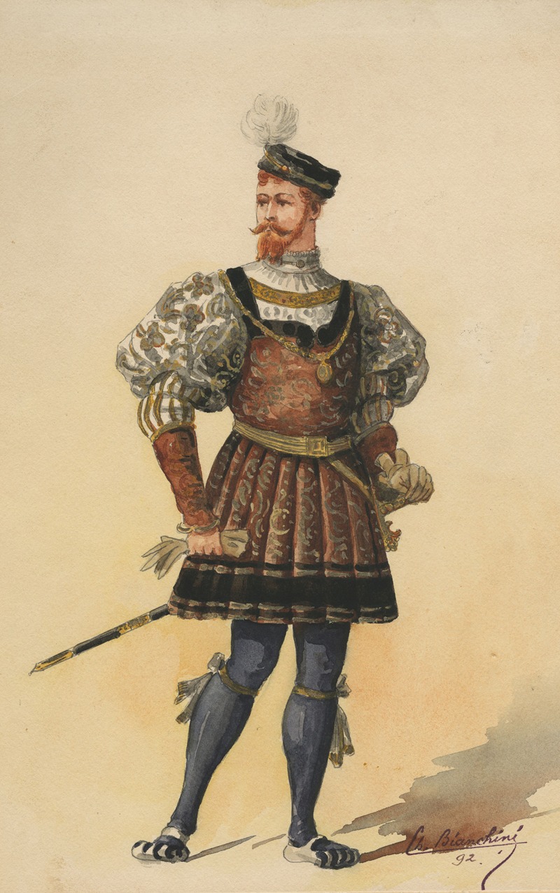 Charles Bianchini - Historical costumes Pl.13