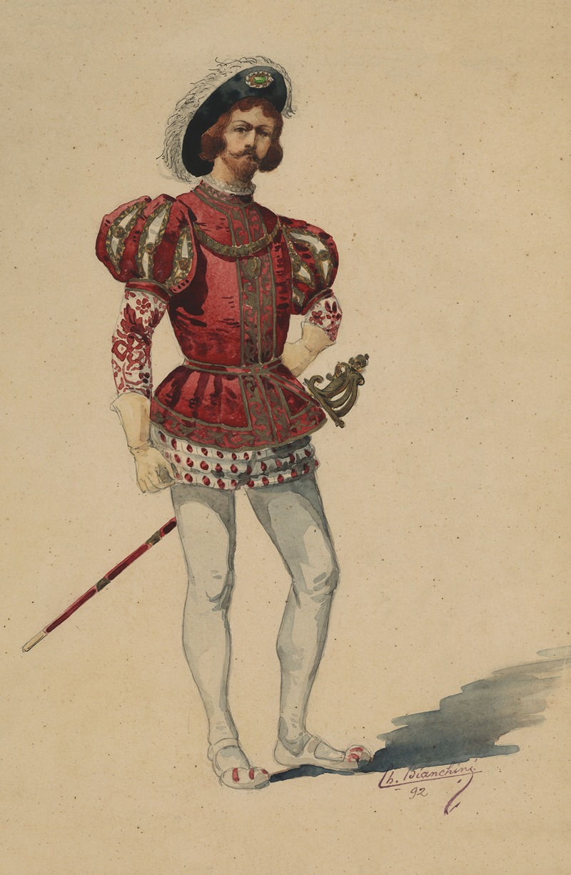 Charles Bianchini - Historical costumes Pl.15