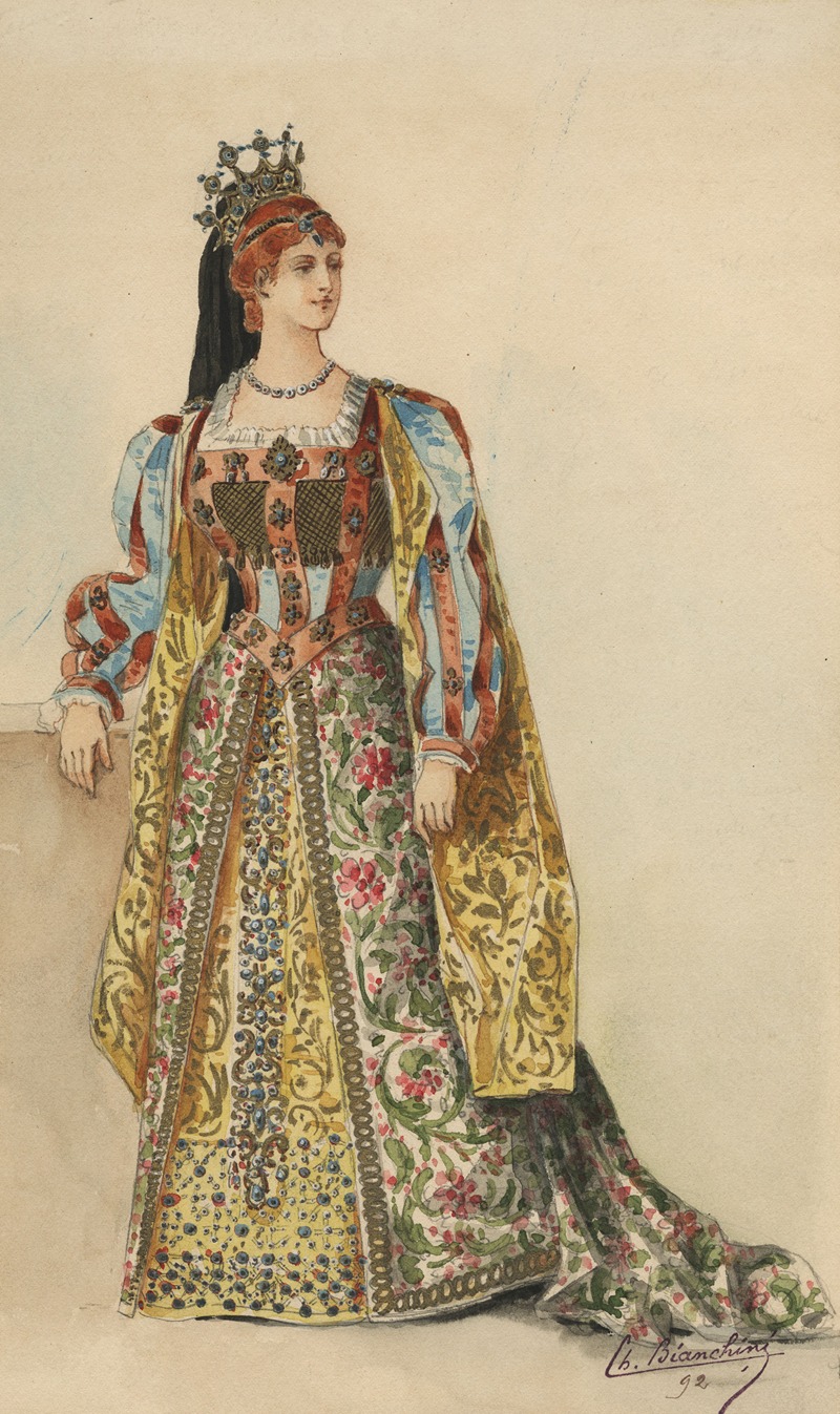 Charles Bianchini - Historical costumes Pl.20