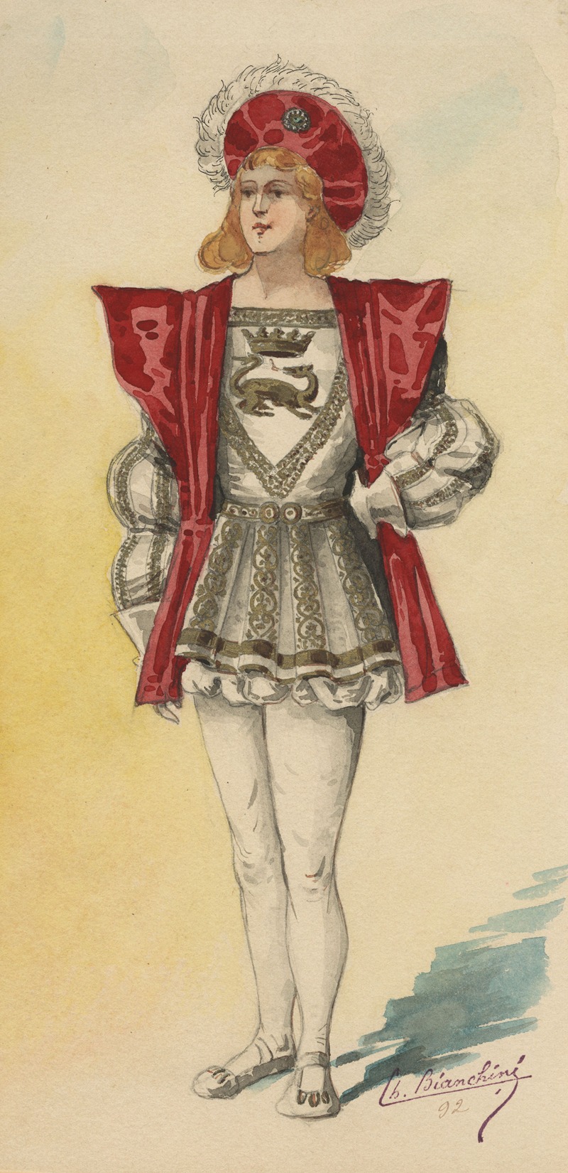 Charles Bianchini - Historical costumes Pl.24