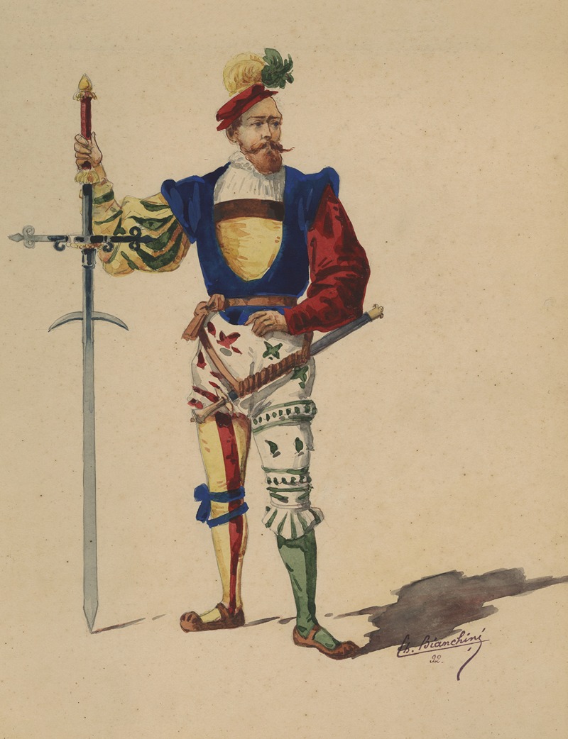 Charles Bianchini - Historical costumes Pl.26