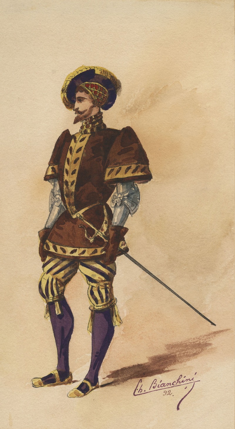 Charles Bianchini - Historical costumes Pl.27