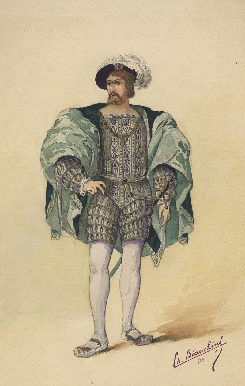 Charles Bianchini - Historical costumes Pl.28