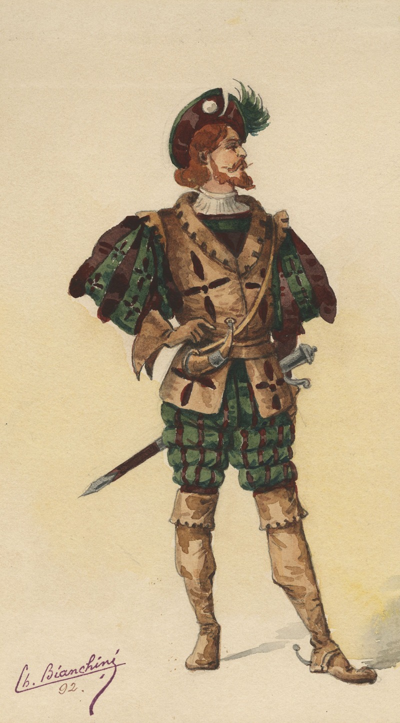 Charles Bianchini - Historical costumes Pl.32