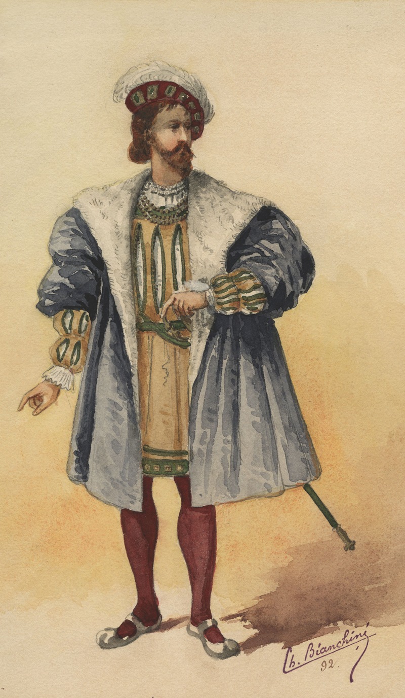 Charles Bianchini - Historical costumes Pl.33