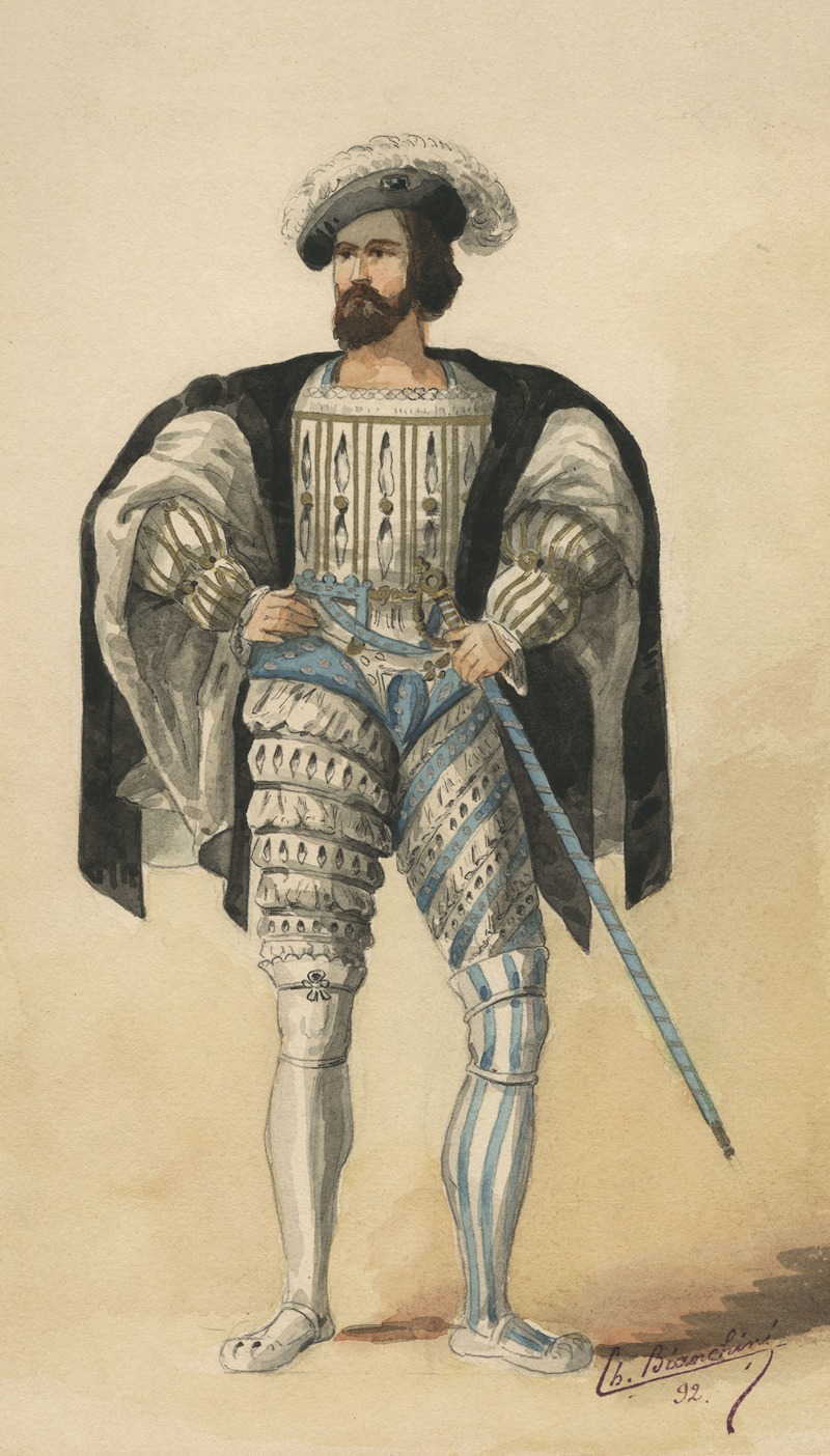 Charles Bianchini - Historical costumes Pl.34