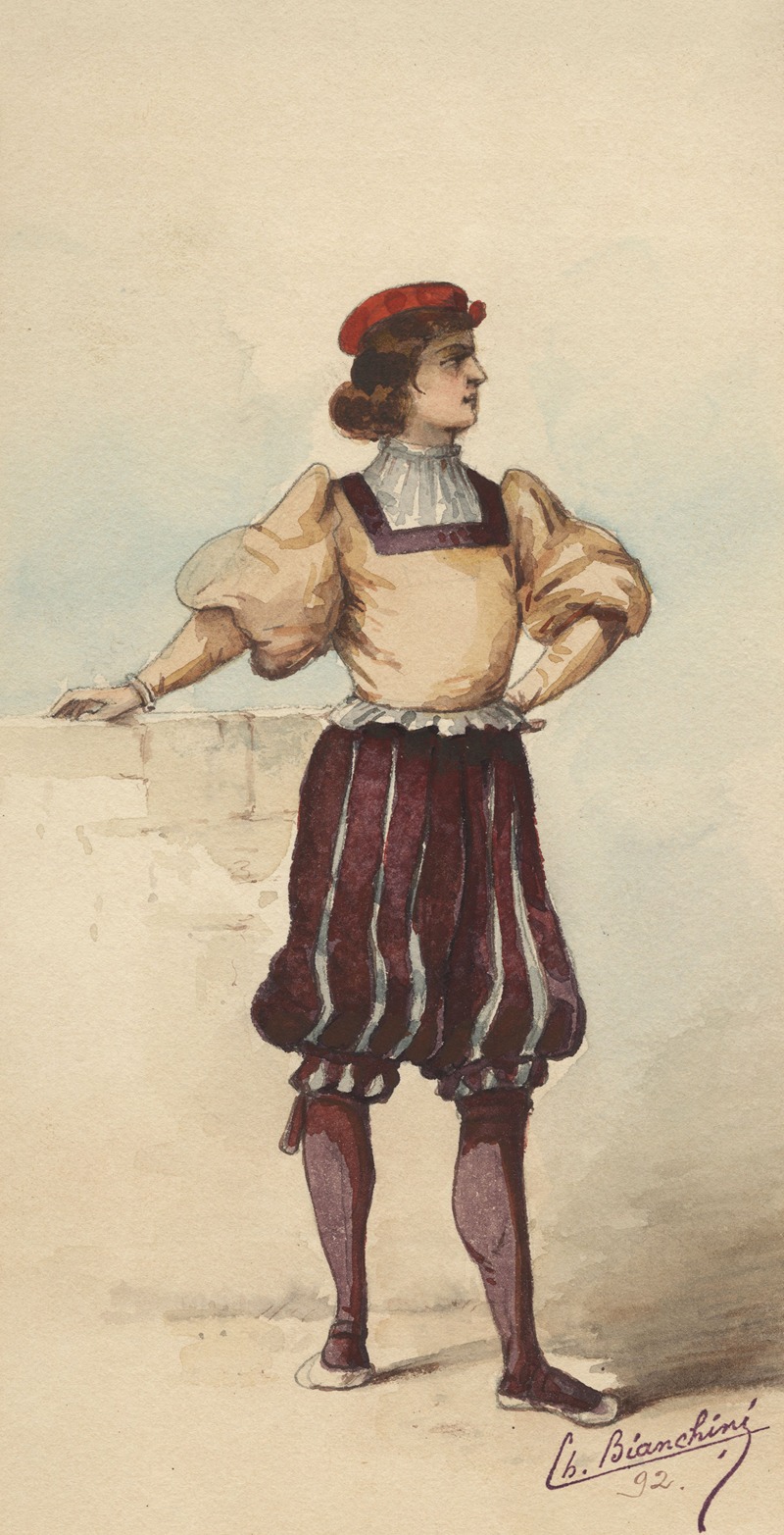 Charles Bianchini - Historical costumes Pl.36