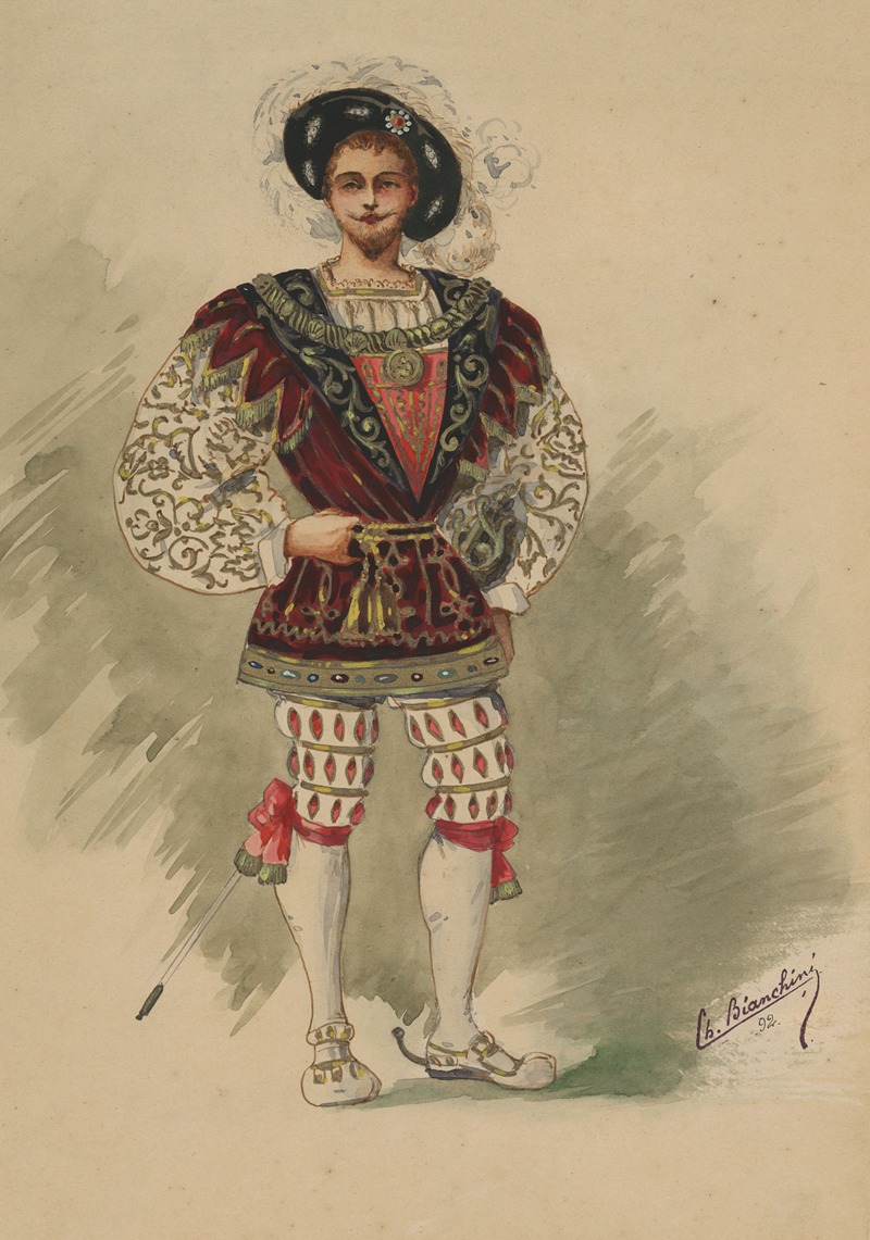 Charles Bianchini - Historical costumes Pl.39