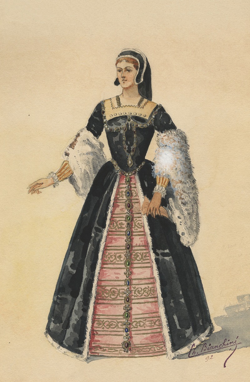 Charles Bianchini - Historical costumes Pl.40