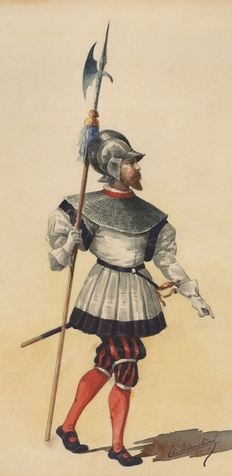 Charles Bianchini - Historical costumes Pl.42