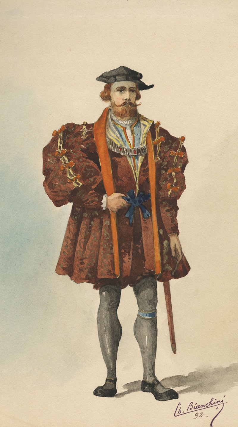 Charles Bianchini - Historical costumes Pl.44