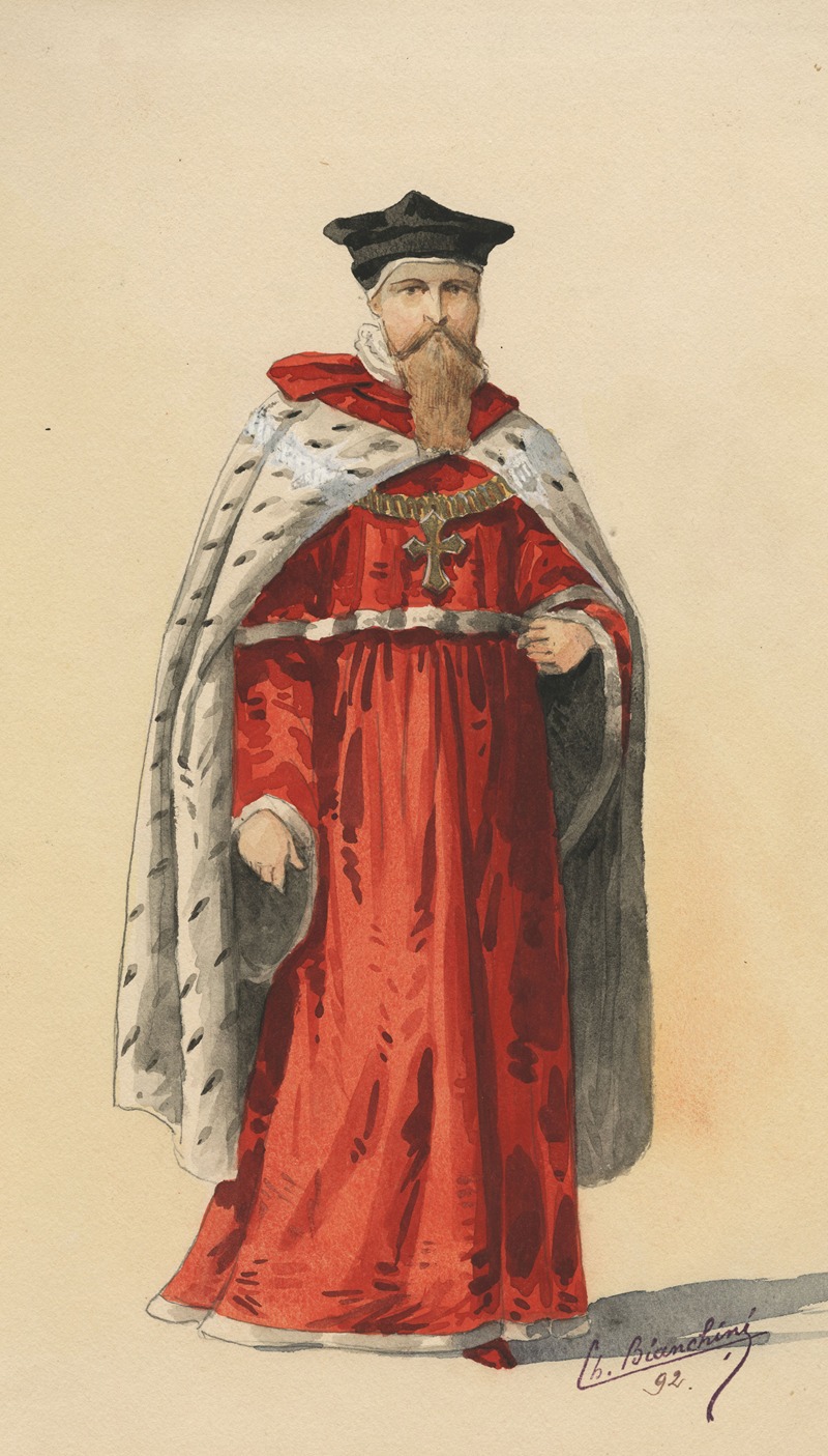 Charles Bianchini - Historical costumes Pl.51