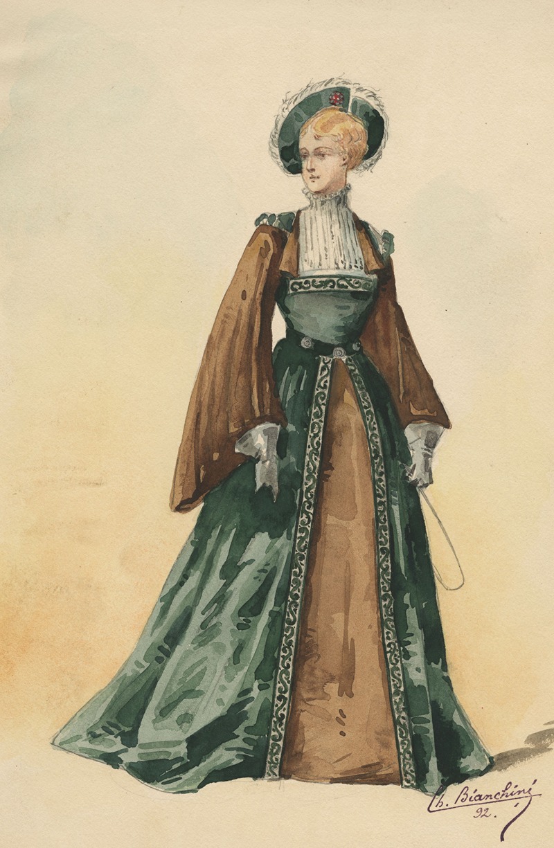 Charles Bianchini - Historical costumes Pl.54