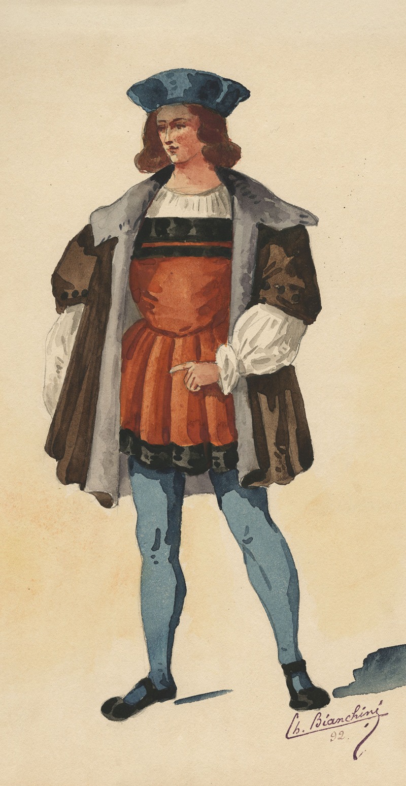 Charles Bianchini - Historical costumes Pl.55