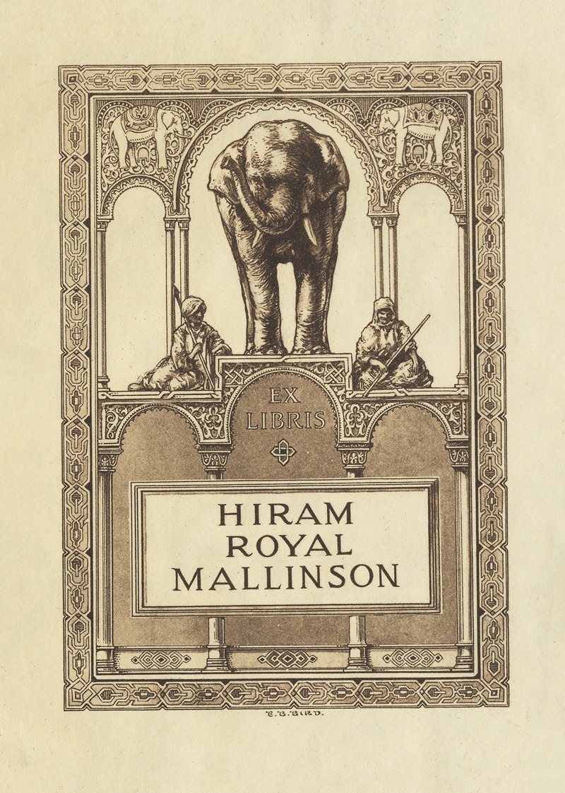 Elisha Brown Bird - Hiram Royal Mallinson