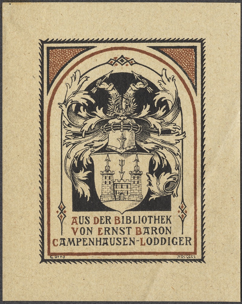 G. Otto - Ernst Baron Campenhausen-Loddiger