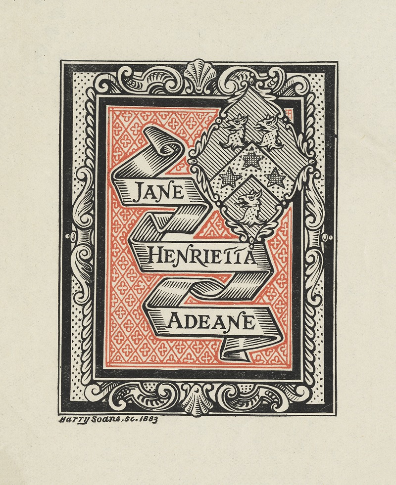 Harry Soane - Jane Henrietta Adeane