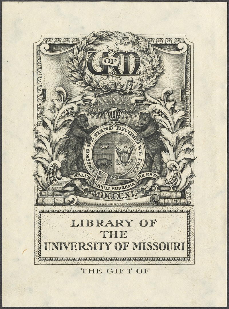 Joseph Winfred Spenceley - University Of Missouri Library