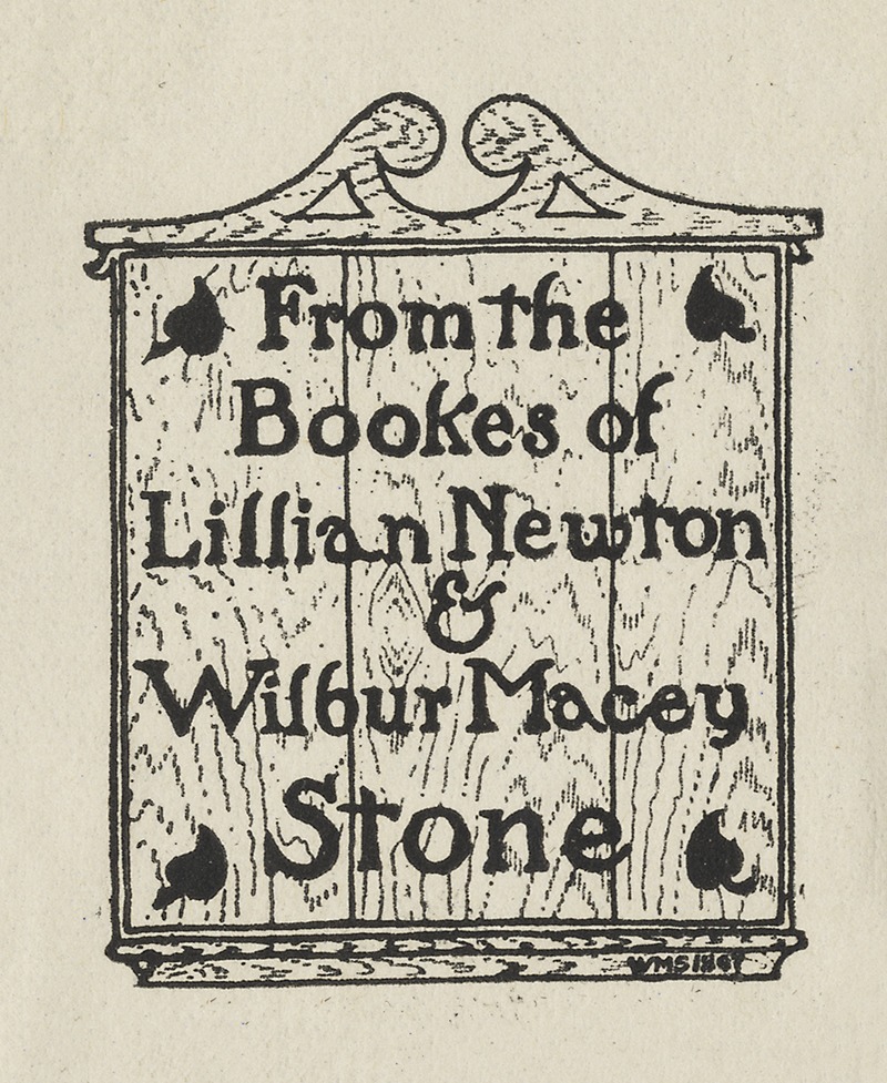 Wilbur Macey Stone - Lillian Newton & Wilbur Macey Stone