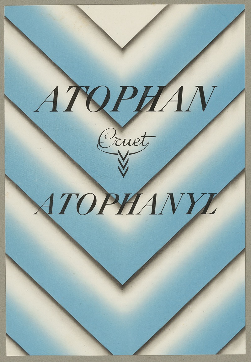 Anonymous - Atophan Cruet Atophanyl