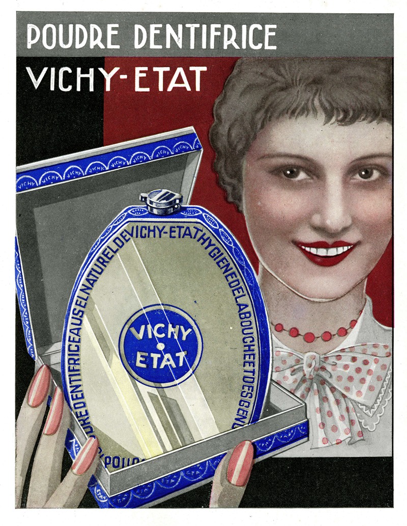 Anonymous - Poudre dentifrice Vichy-état