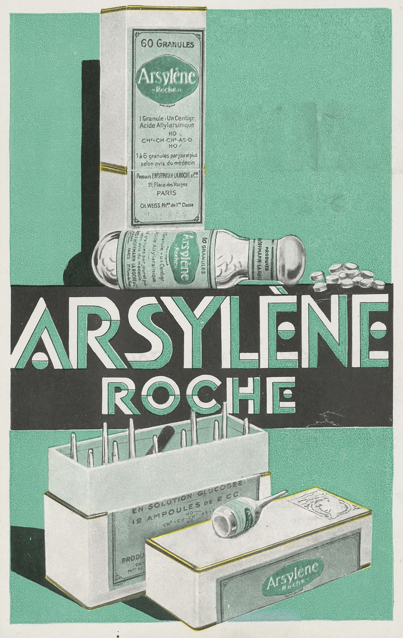 E. Hoffmann-La Roche & Cie - Arsylène Roche