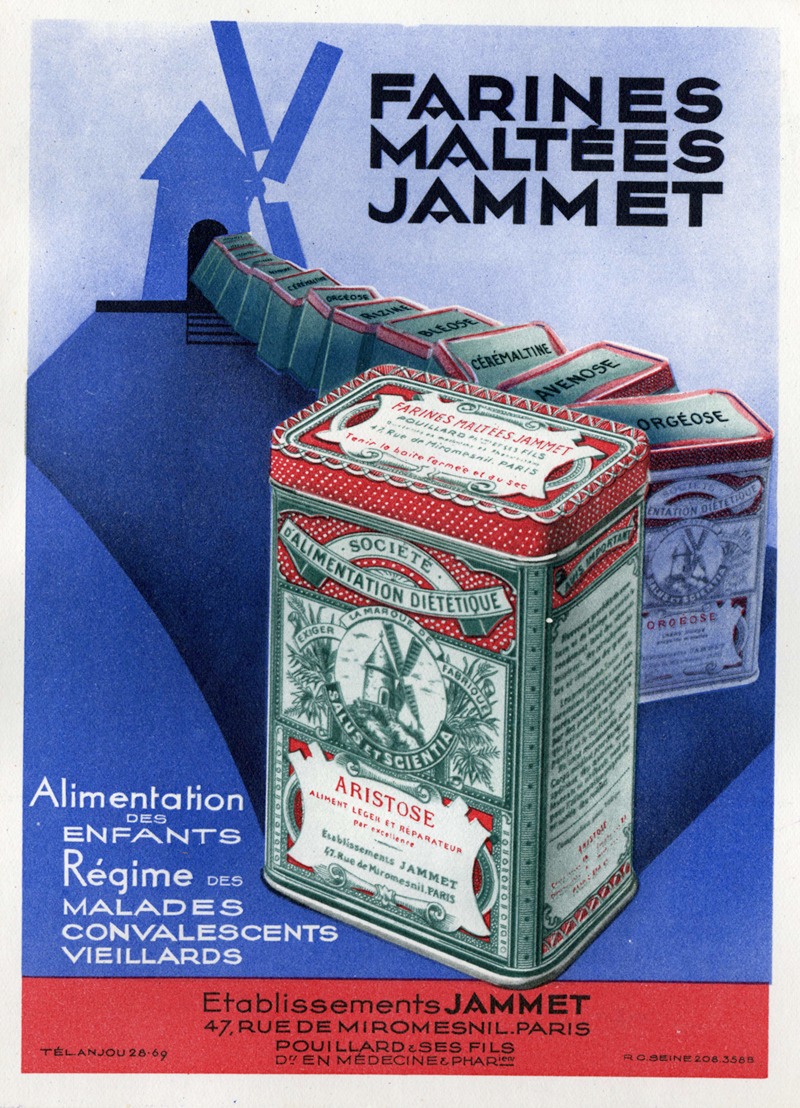 Etablissements Jammet - Farines maltées Jammet