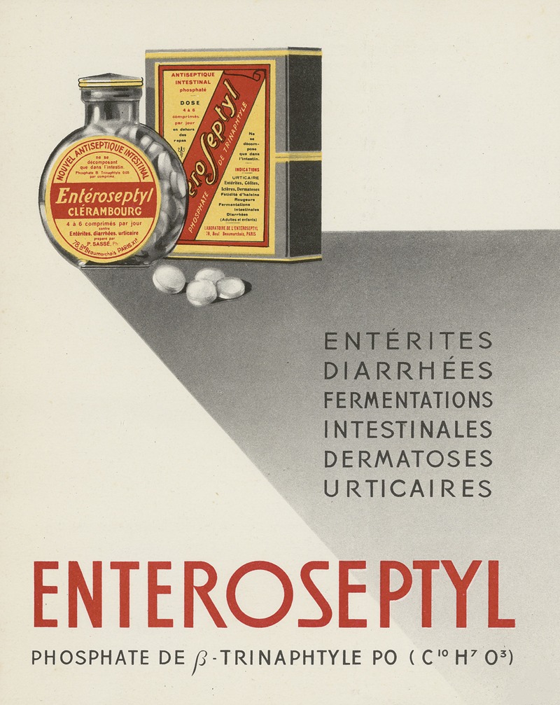 Laboratoire de l'Entéroseptyl - Entéroseptyl