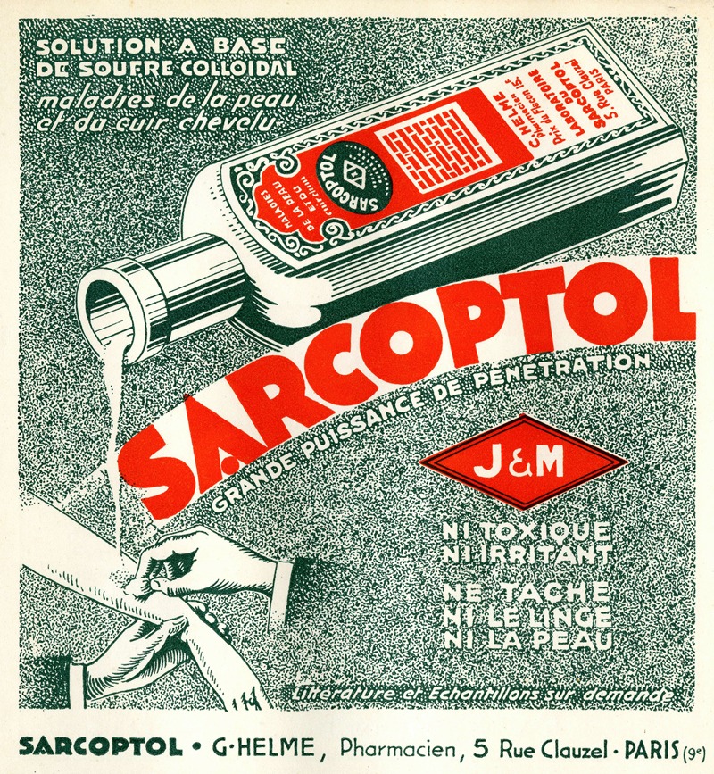 Laboratoire du Sarcoptol - Sarcoptol