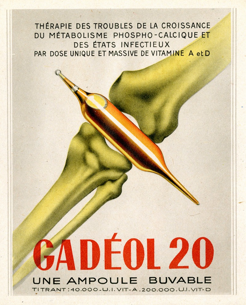 Laboratoires Biosedra - Gadéol 20