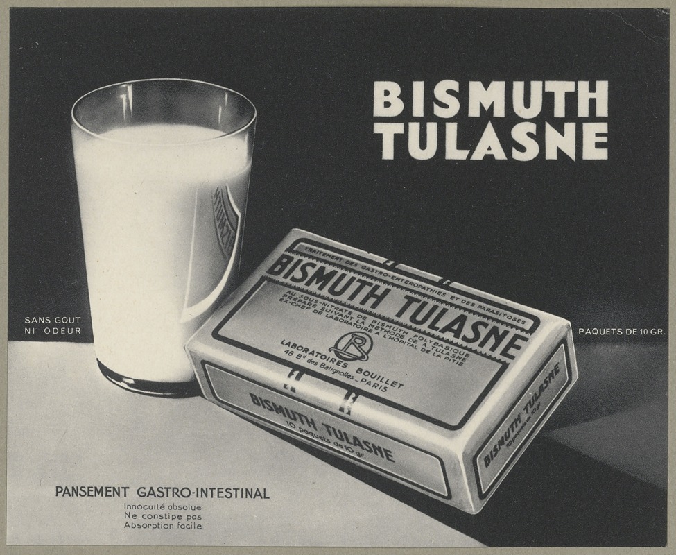 Laboratoires Bouillet - Bismuth Tulasne