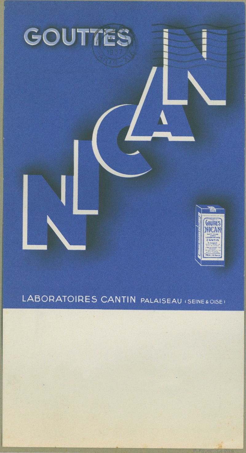 Laboratoires Cantin - Gouttes Nican