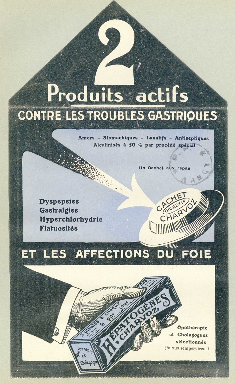 Laboratoires Charvoz - 2 produits actifs contre les troubles gastriques