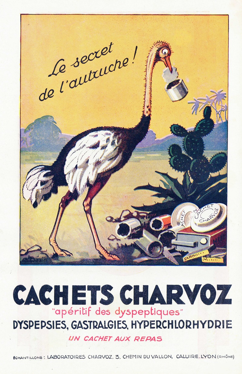 Laboratoires Charvoz - Cachets Charvoz