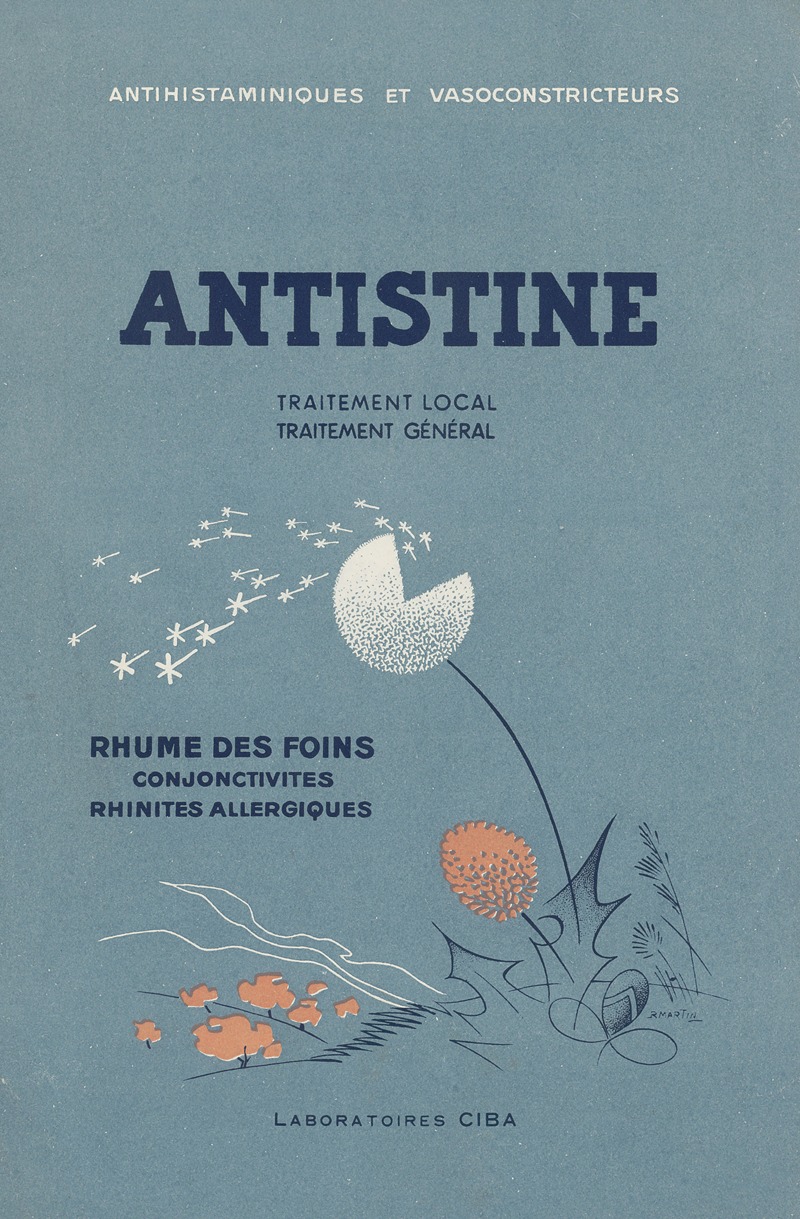 Laboratoires Ciba - Antistine