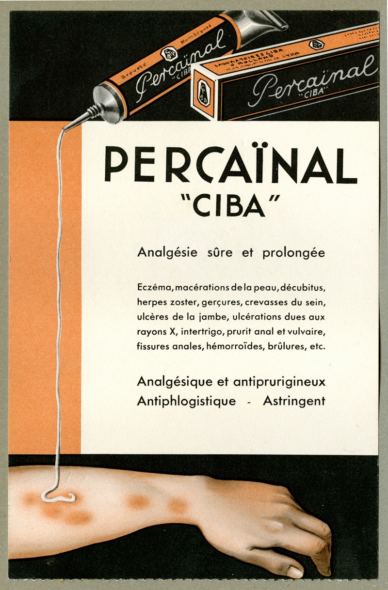 Laboratoires Ciba - Percaïnal