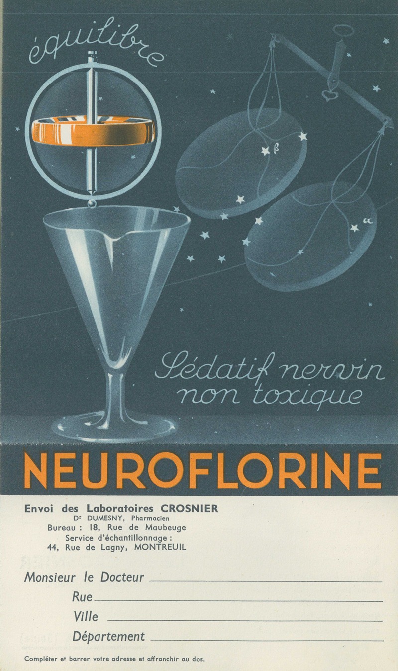 Laboratoires Crosnier - Neuroflorine