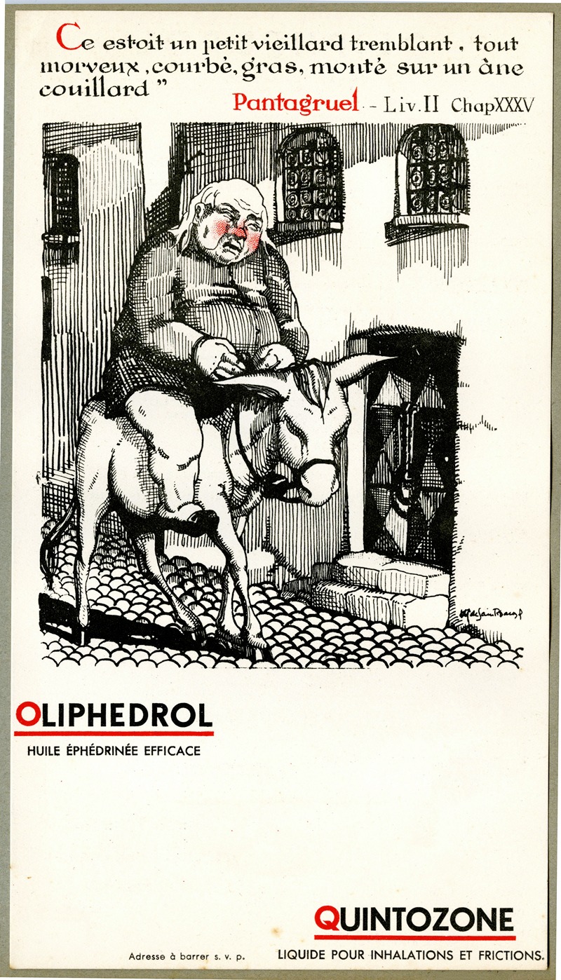 Laboratoires de l'Oliphedrol - Oliphedrol, Quintozone