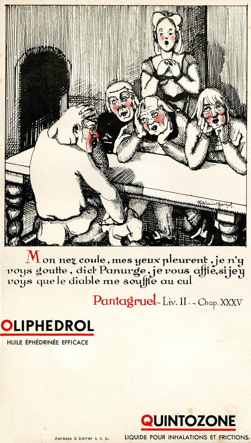 Laboratoires de l'Oliphedrol - Oliphedrol, Quintozone