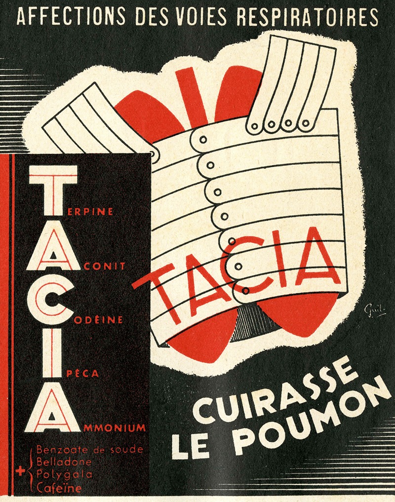 Laboratoires de Tacia - Tacia cuirasse le poumon