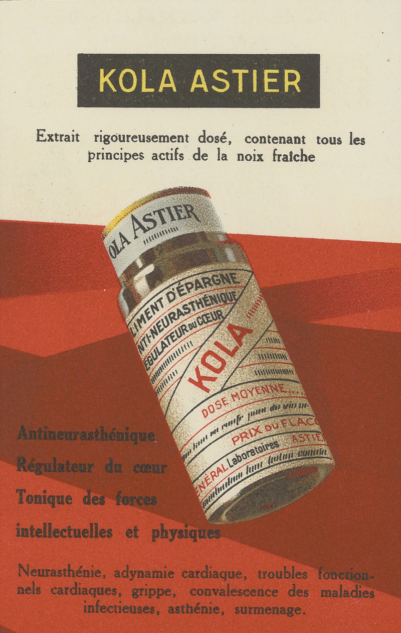 Laboratoires du docteur P. Astier - Kola Astier