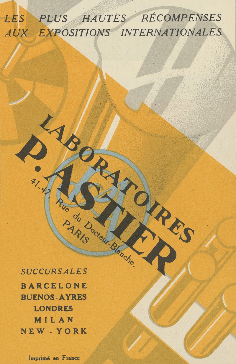 Laboratoires du docteur P. Astier - Laboratoires P. Astier