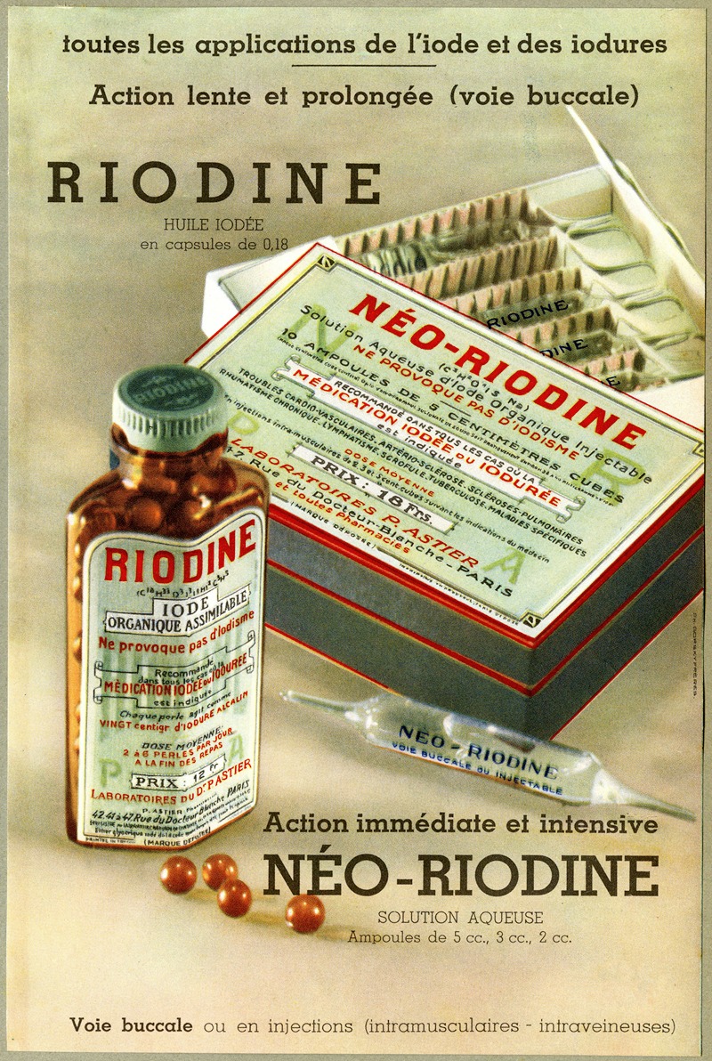 Laboratoires du docteur P. Astier - Riodine 2