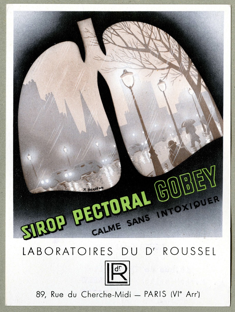 Laboratoires du docteur Roussel - Sirop pectoral Gobey